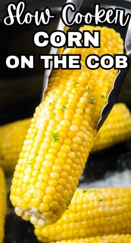 Slow cooker corn on the cob pin.