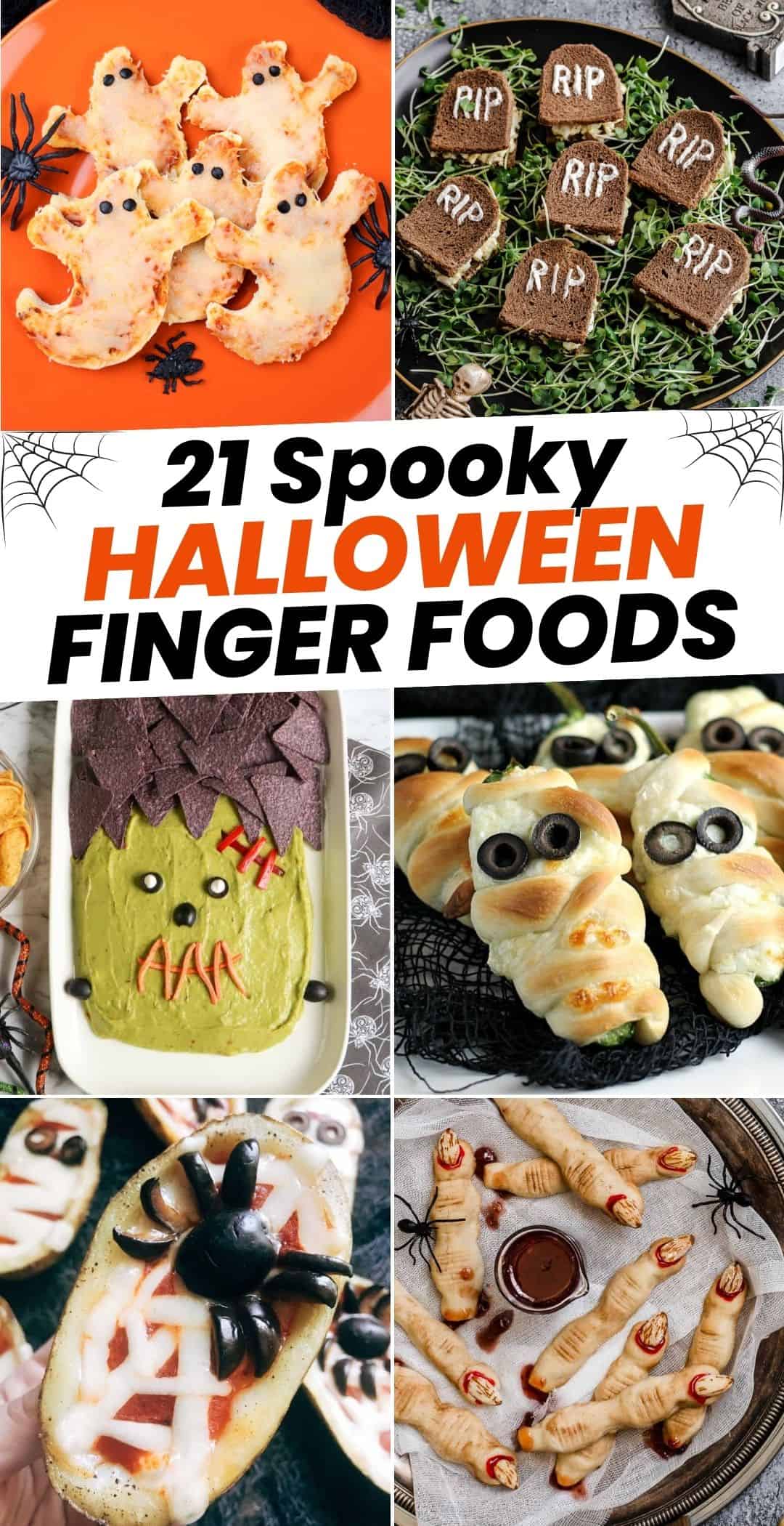 21+ Halloween Finger Food Recipes & Easy Party Appetizers