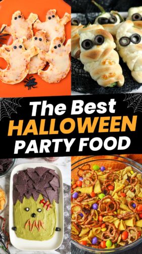 The Best Halloween Party Foods Pin.
