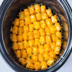 Slow Cooker Tater Tot Casserole