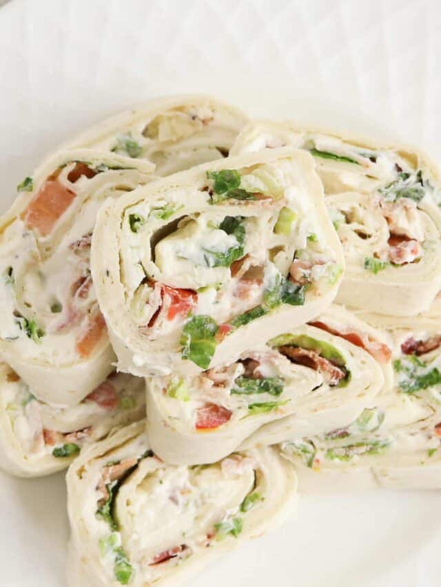 Quick And Easy BLT Roll Ups Recipe