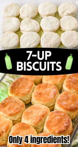 7 up Biscuits, only 4 ingredients!