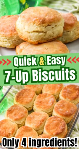 Quick and Easy 7-up biscuits - only 4 ingredients!