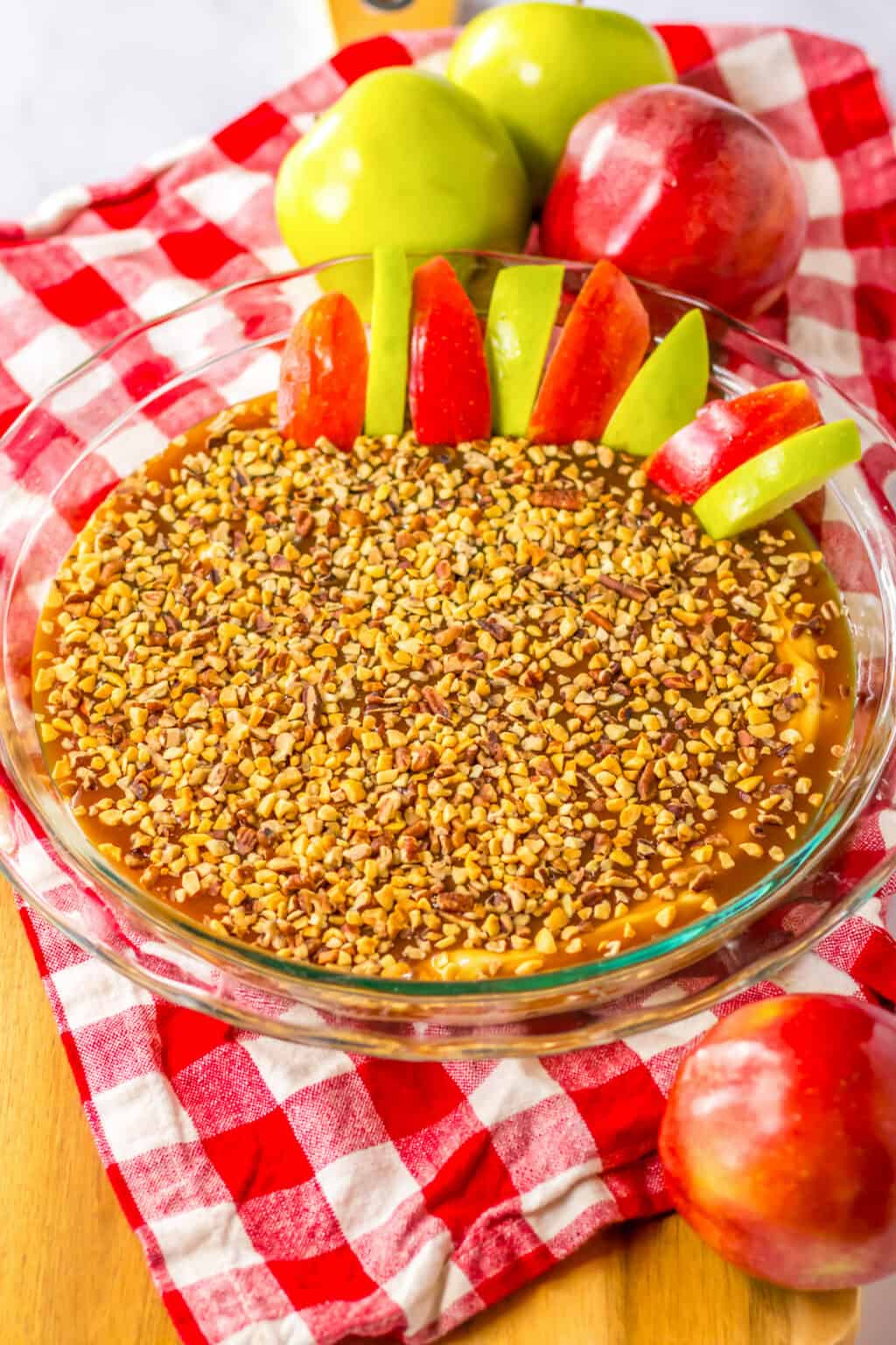 Cream Cheese Caramel Apple Dip Recipe (Only 4 Ingredients!)