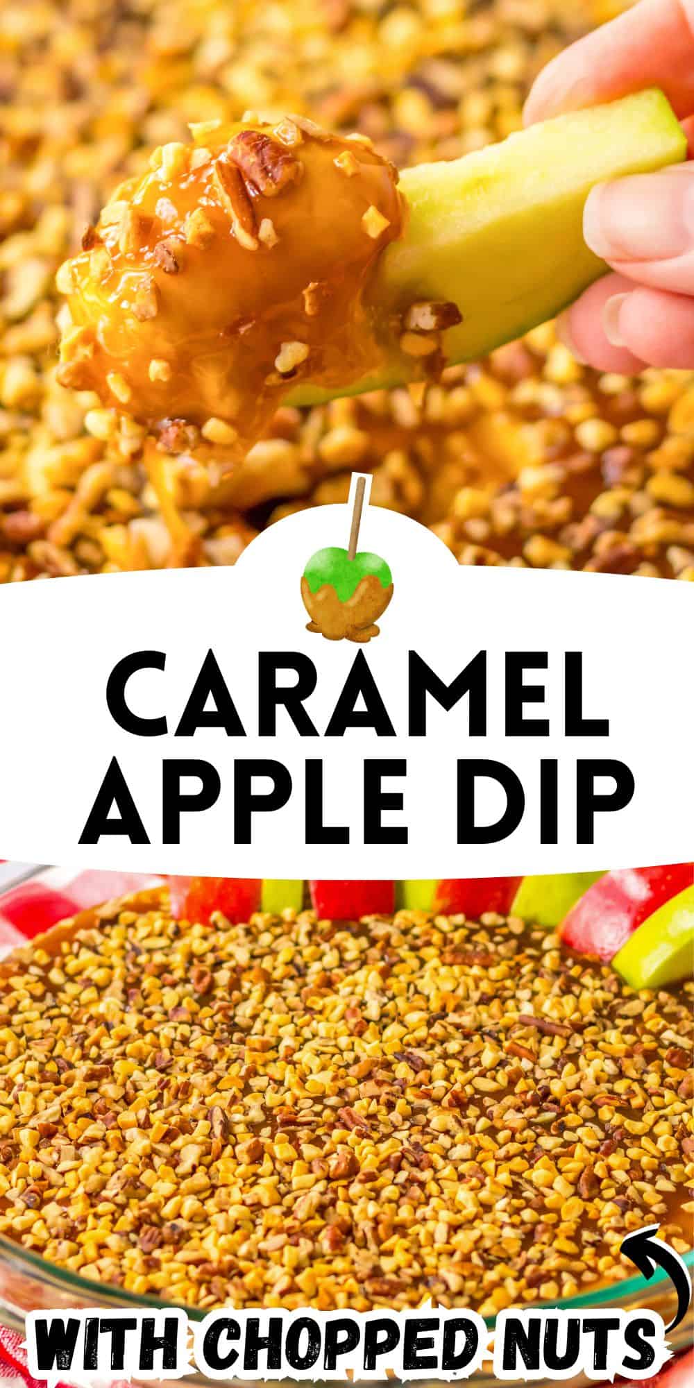 Cream Cheese Caramel Apple Dip Recipe (Only 4 Ingredients!)