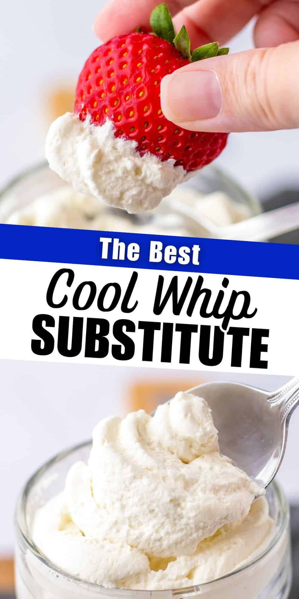 Homemade Stabilized Whipped Cream (Cool Whip Substitute)
