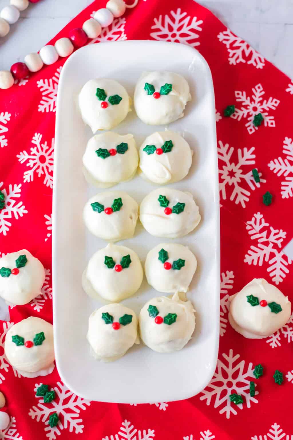 Snickerdoodle Truffles (Easy Oreo Cookie Truffles)