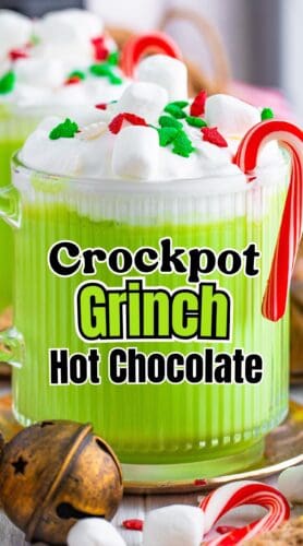 Crockpot Grinch Hot Chocolate Pin.