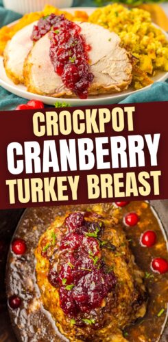 Crockpot Cranberry Turkey Breast pin.
