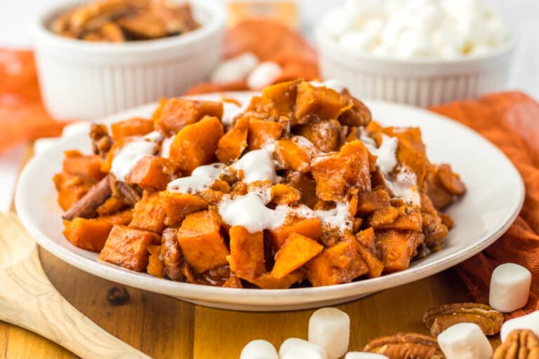 Crockpot Sweet Potato Casserole Recipe