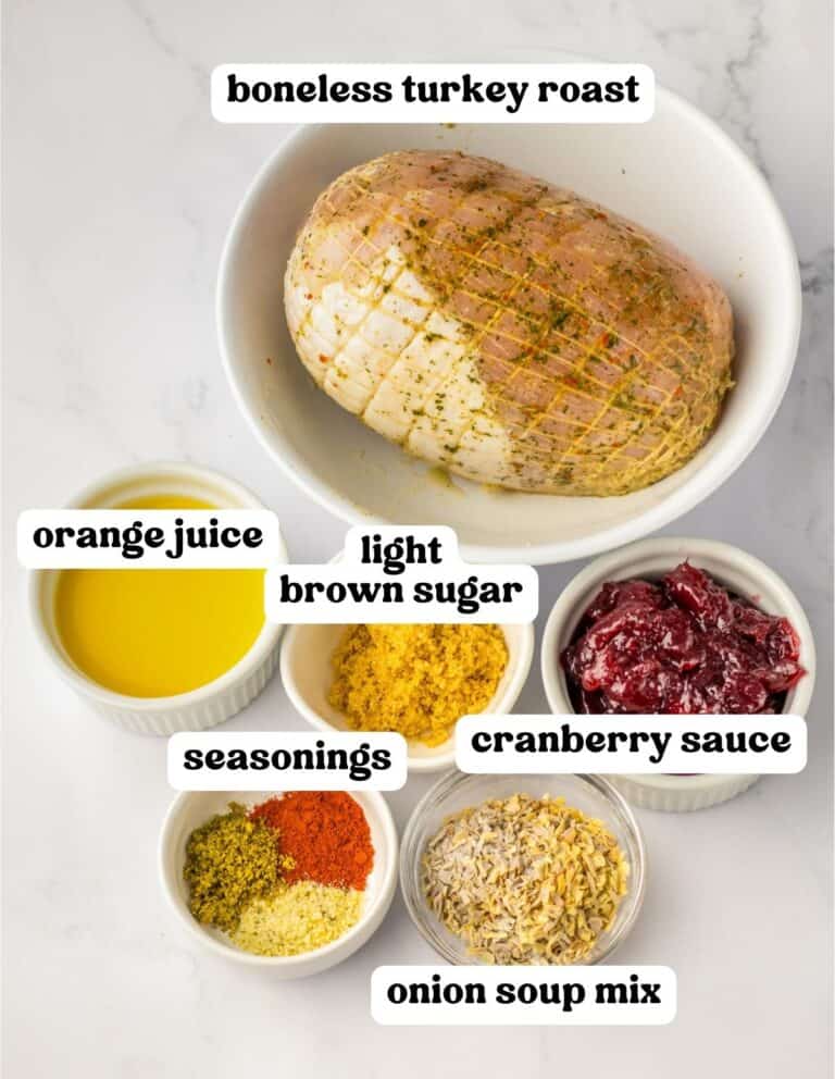Slow Cooker Boneless Turkey Breast with Cranberry Sauce