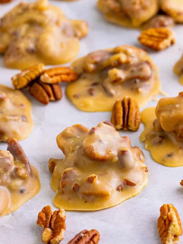 Homemade Southern Pecan Pralines – easy holiday candy