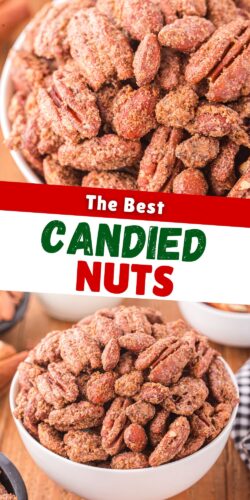 The Best Candied Nuts Pin.