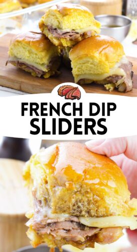 French Dip Sliders Pin.