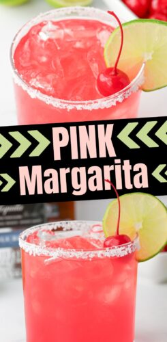 Pink Margarita pin.