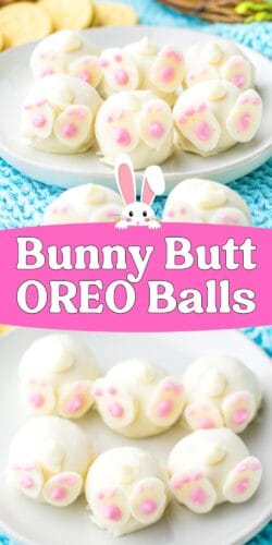 Bunny Butt OREO Balls pin.