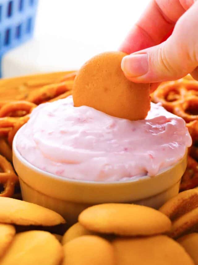 Creamy Raspberry Cream Cheese Dip Recipe!