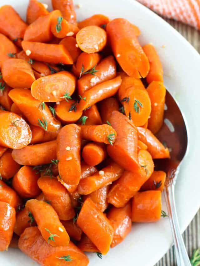 Super Easy Glazed Carrots
