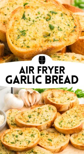 Homemade Garlic Bread in Air Fryer