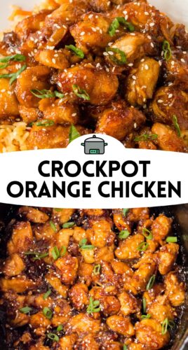 Crockpot Orange Chicken Pin.