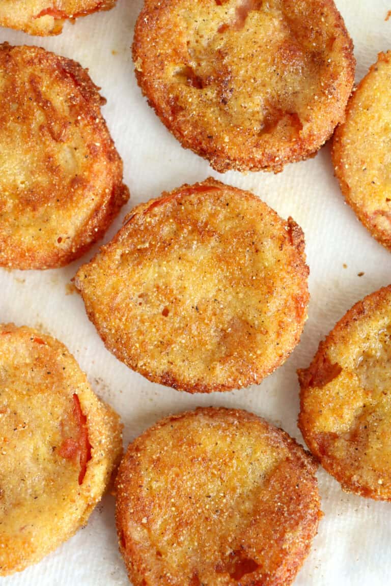 Fried Red Tomatoes Recipe