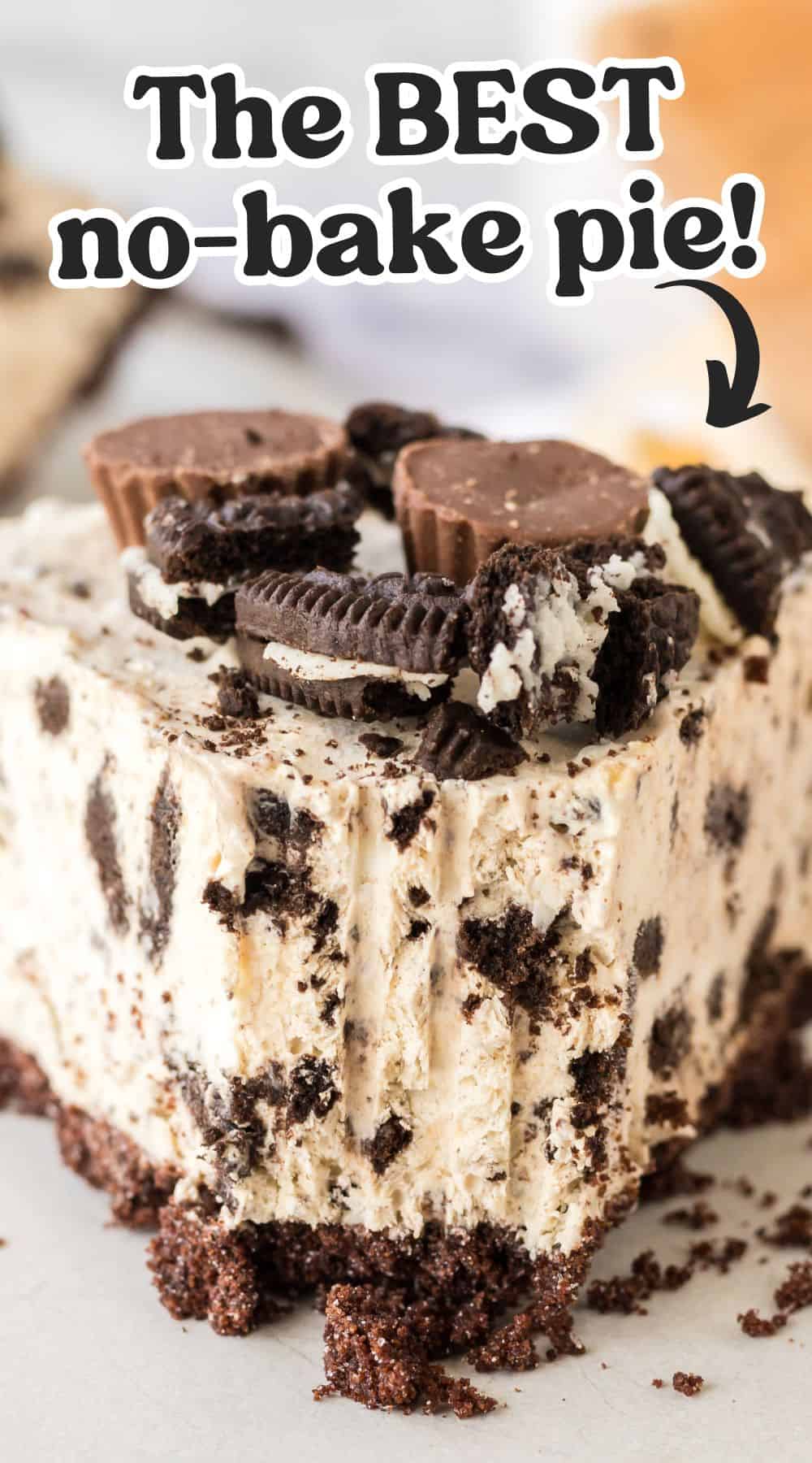 Easy Oreo Peanut Butter Pie (no-bake Recipe!)