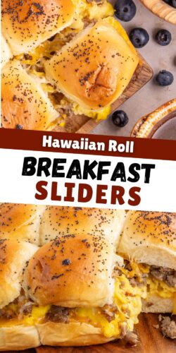 Hawaiian Roll breakfast sliders pin.