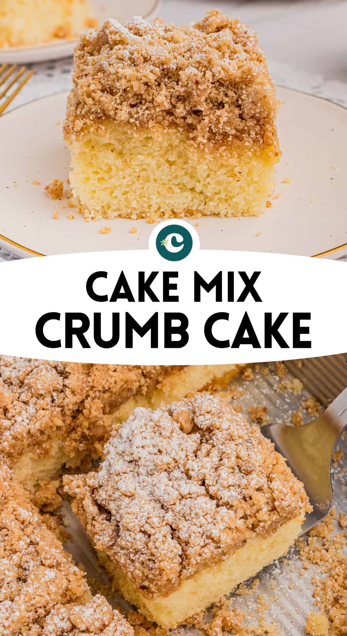 Crumb Cake With Cake Mix (easy Shortcut Recipe!)