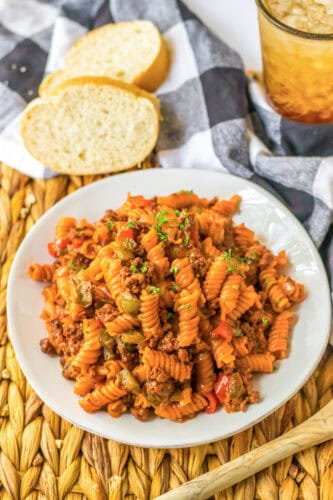 Sloppy Joe Pasta (Easy One Pot Recipe)