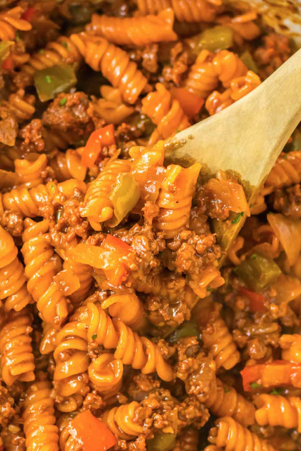 Sloppy Joe Pasta (Easy One Pot Recipe)
