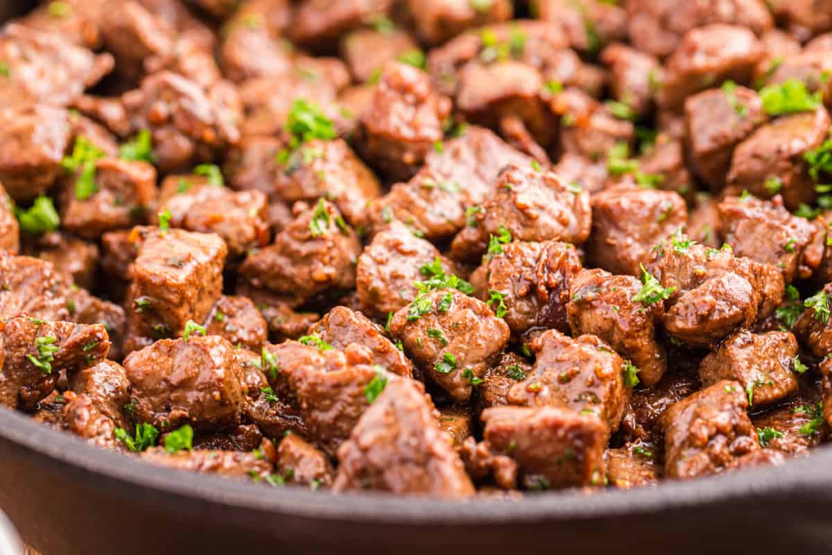 Garlic Butter Steak Bites