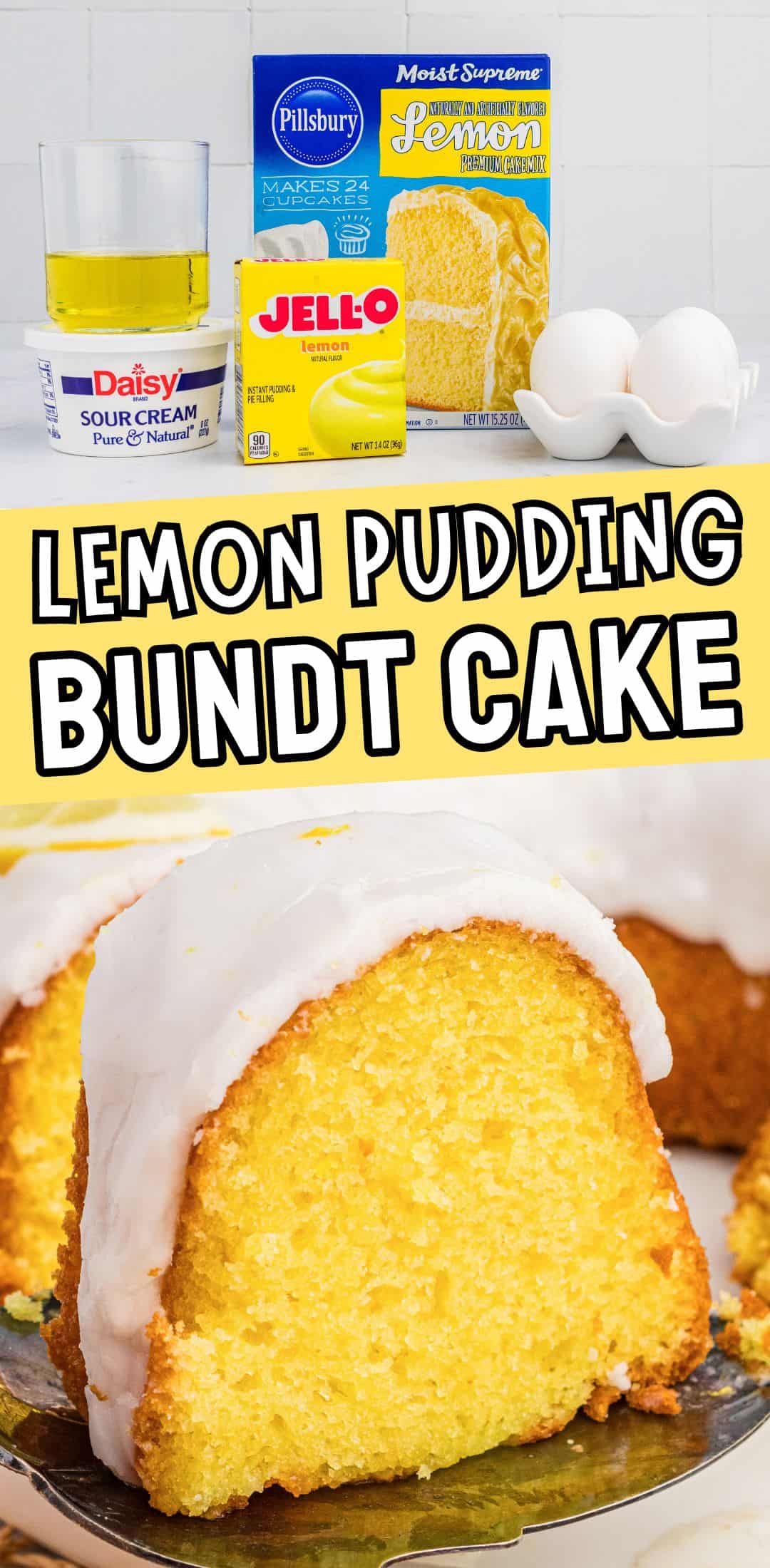 Lemon Pudding Bundt Cake Pin.