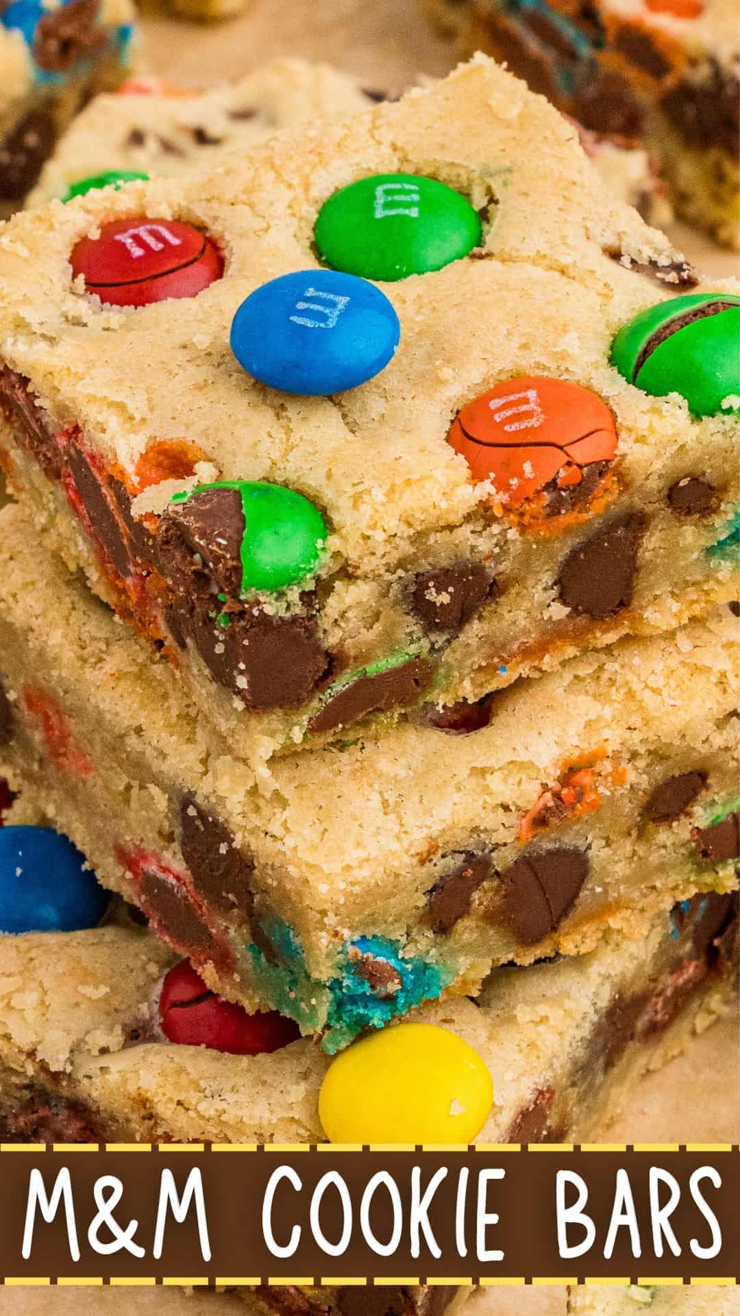 Mm Recipes M&M Cookie Bars
