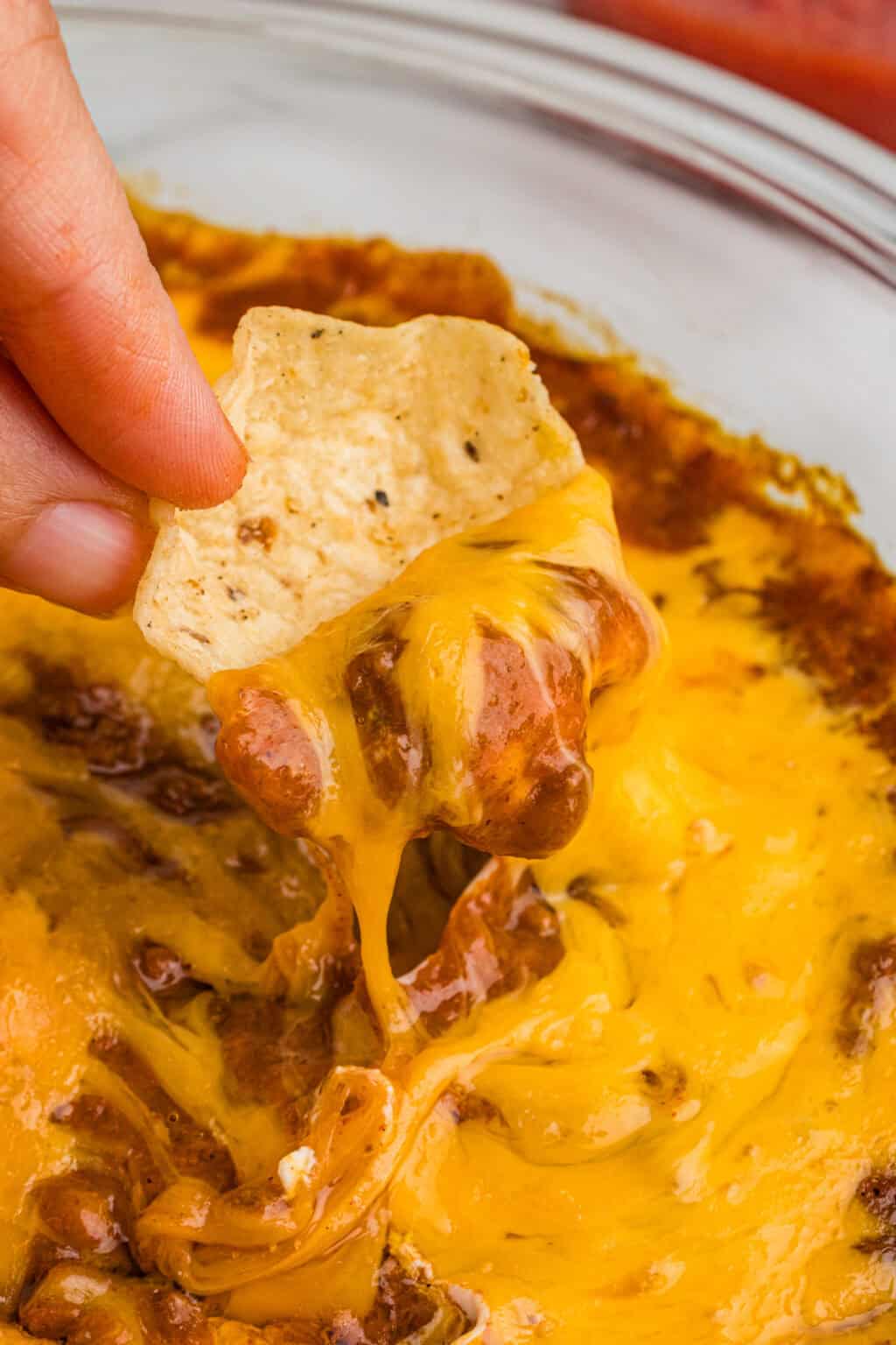 3 Ingredient Chili Cheese Dip