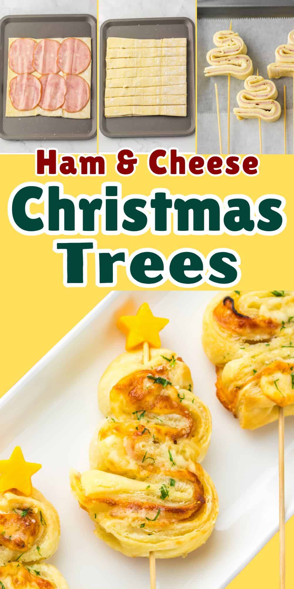 Puff Pastry Christmas Trees With Ham And Cheese puff-pastry-christmas-trees-with-ham-and-cheese