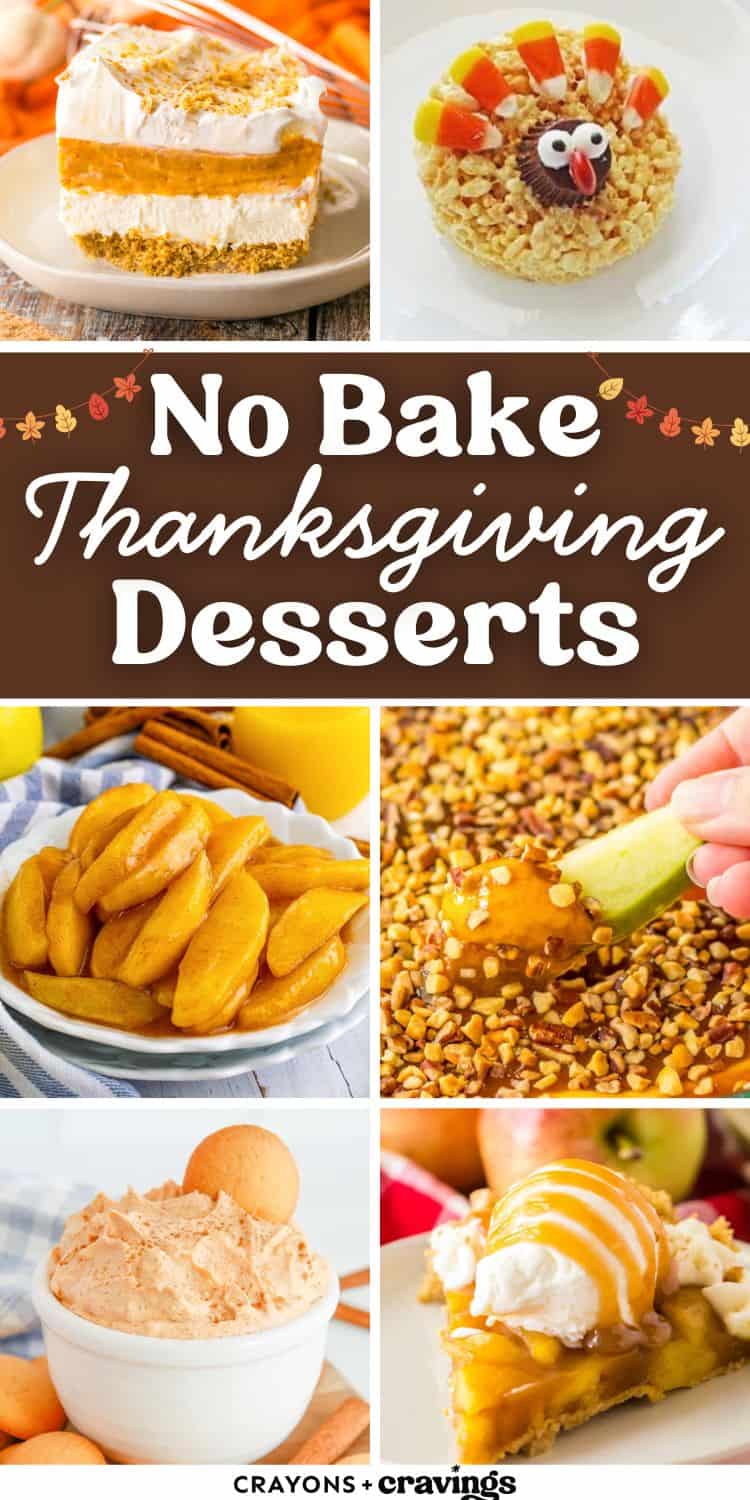 No Bake Thanksgiving Desserts